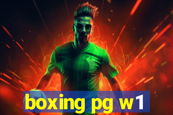 boxing pg w1